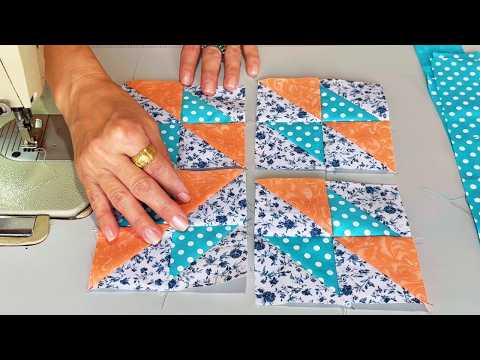 Видео: ЛЕГКО и БЫСТРО 😍 Красивый ПЭЧВОРК для начинающих