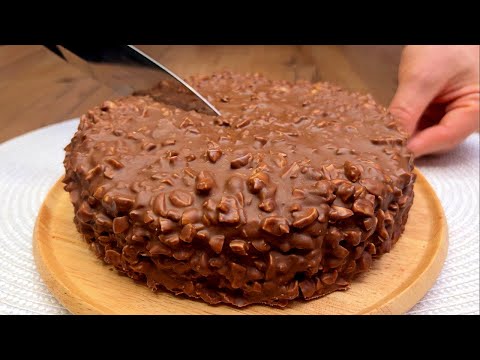 Видео: Очень вкусный домашний шоколадный торт, который пеку почти каждый день. Десерт за 15 минут!