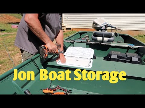 Видео: Модификация Jon Boat: добавление отсеков для хранения