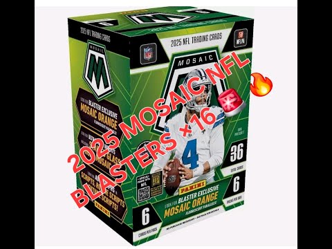 Видео: 2025 Mosaic Blaster Boxes × 16 — попадите в 3 кейса, ПОСМОТРИТЕ ПЕРЕД ПОКУПКОЙ 🚨 🔥 🤯 💥 #MOSAIC