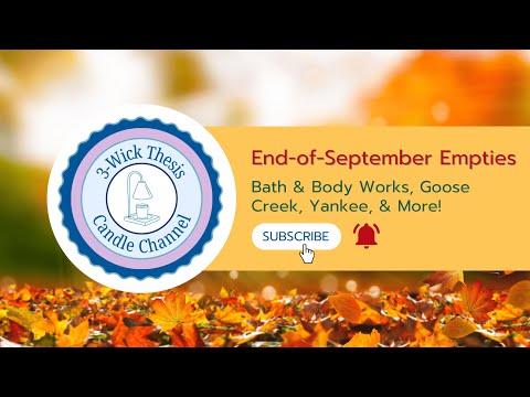 Видео: 🌫️ В дыму: распродажа пустых свечей конца сентября | Bath & Body Works, Goose Creek, Yankee и дру...