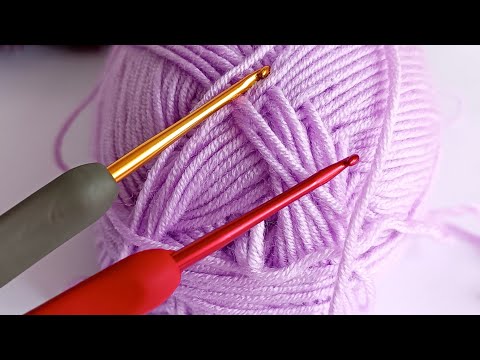 Видео: Ух ты! Вы должны выучить этот новый стежок. Быстрый и расслабляющий узор вязания крючком.