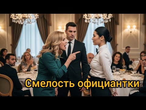 Видео: "Новая официантка сделала то, чего никто не смел — и жена миллионера осрамилась