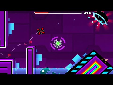 Видео: Deadlocked, ToE2, Clubstep на телефоне! Три официальных демона. Geometry Dash.