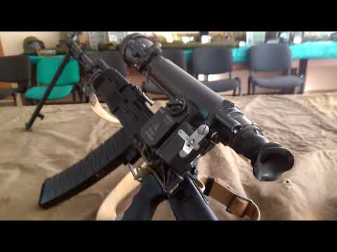 Видео: Прицел ночного видения СССР НСПУ 1пн58