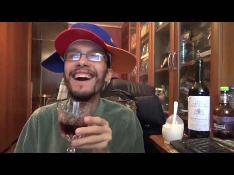 Видео: Отмечаю день рождения, пью красное вино из Франции
