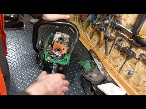 Видео: Бензопилка Craft-tec CT 5000 запускається ідеально, але вчора. дефектовка яку не раджу робити