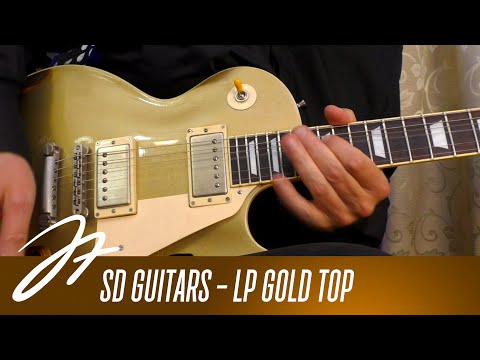 Видео: Обзор на диване - SD custom guitars - LP Axcess Gold top