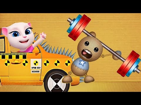 Видео: МЯСОРУБКА против АНДЖЕЛЫ ТОМ и Дружок | Kick The Buddy