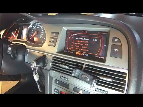 Видео: Audi A6 USB Флешка вместо CD чейнджера