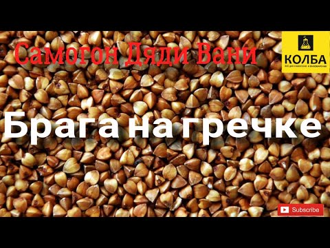 Видео: Брага на гречке! самогон из гречки!