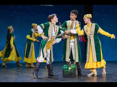 Видео: Хорезмский народный танец «Лязги», Образцовый ансамбль танца «Айгөлек»