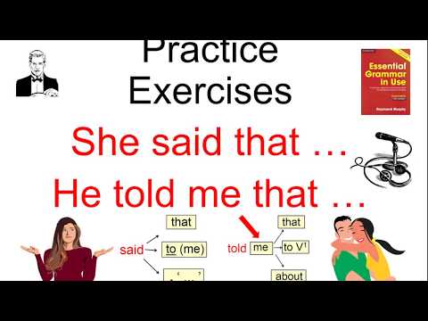 Видео: Как правильно сказать: "Она сказала / Он рассказал"