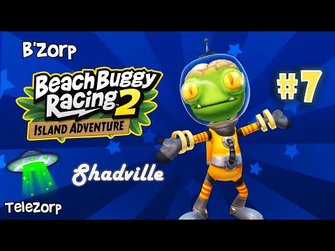 Видео: Гонки в Космосе ☀ Beach Buggy Racing 2: Island Adventure Прохождение игры #7