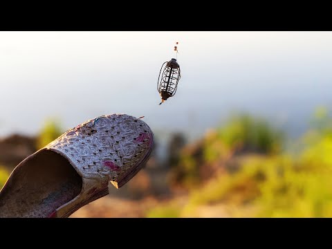 Видео: Насадка из тапочка для ловли Леща Карася