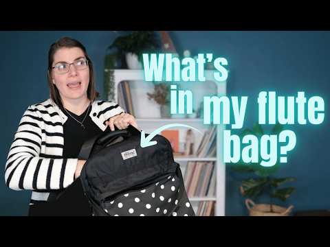 Видео: Что в моей сумке для флейты? Распакуйте мой чехол вместе со мной!