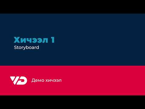 Видео: AE Demo | Хичээл 1 - Storyboard