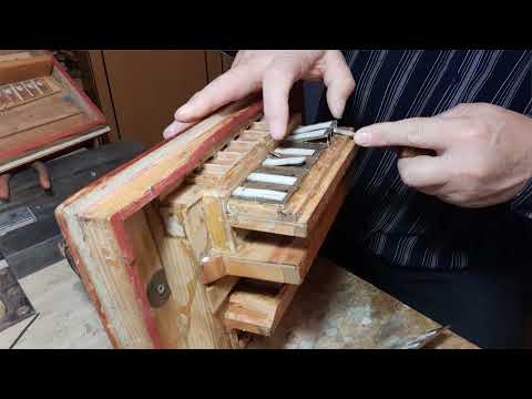 Видео: Ремонт гармони (с коментарием) 1часть