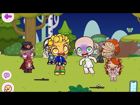 Видео: Хэллоуинская ночь 😱👻 Avatar World 🌍 История 