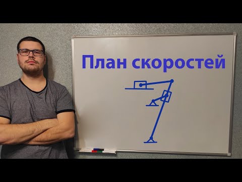 Видео: План скоростей кулисного механизма