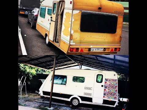 Видео: Путешествие с караваном. Покупка, ремонт и тестовый выезд.