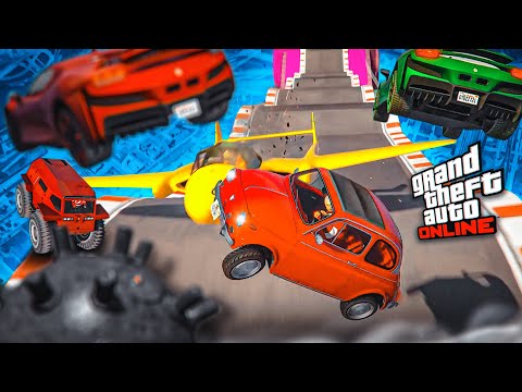 Видео: БЕЗУМНЫЙ СПУСК ПО РУССКИМ ДОРОГАМ В GTA 5! ПОБЕДИТ САМЫЙ ЛОВКИЙ И ВЕЗУЧИЙ!