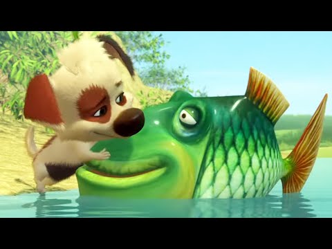 Видео: Белка и Стрелка 💥 Рыбалка для Бублика (89 серия) | Развивающий мультфильм для детей