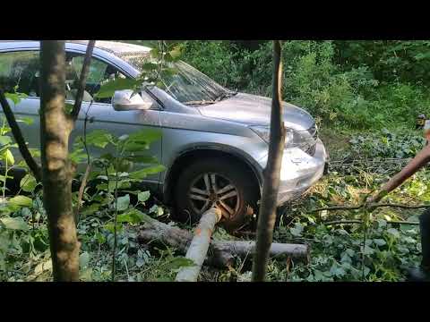 Видео: Жесть, Honda cr-v 3, испытание на бездорожье, первый день отпуска. Луга