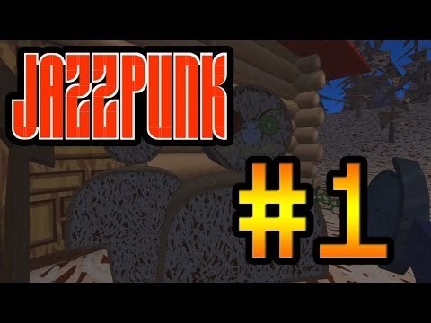 Видео: Прохождение на русском Jazzpunk  #1 [Зомби из пиццы! O_o]