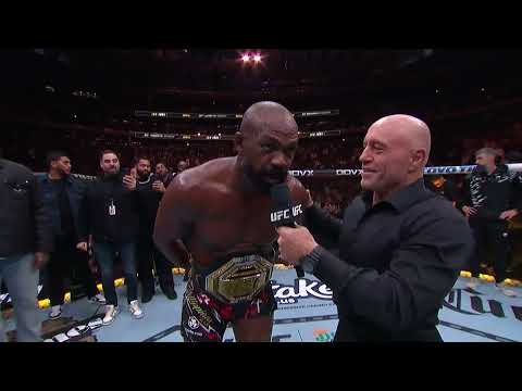 Видео: UFC 309: Джон Джонс - Слова после боя