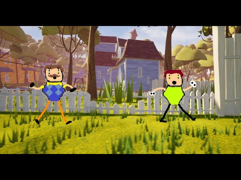 Видео: Не дружелюбный сосед |1| Hello Neighor