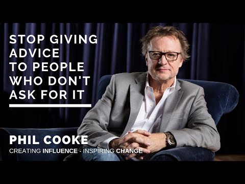 Видео: Перестаньте давать советы людям, которые их не просят
