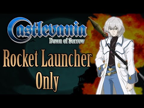 Видео: Насколько легко пройти Castlevania: Dawn of Sorrow, имея только ракетницу?