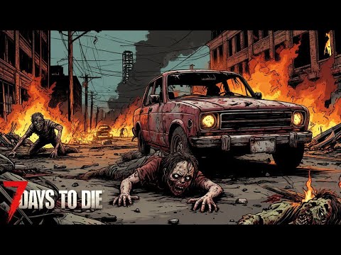 Видео: Скоро кровавая луна/подготовка базы/7 Days to Die