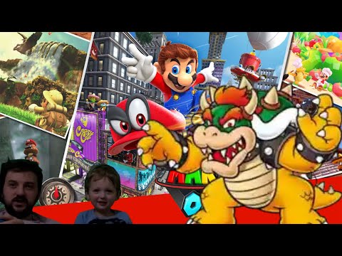 Видео: Мама зайцев и Боузер!!! | SuperMario Odyssey | Саша и Сирожа