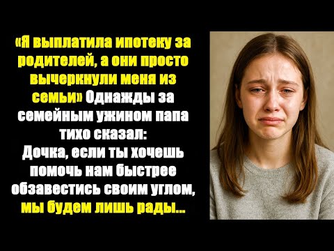 Видео: "Я выплатила ипотеку за родителей, а они просто вычеркнули меня из семьи"