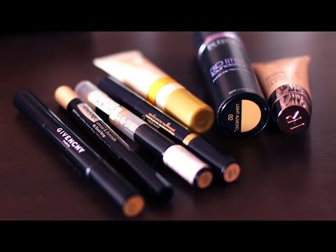 Видео: Маскируем кожу вокруг глаз✿⊰⊹Корректоры и консилеры