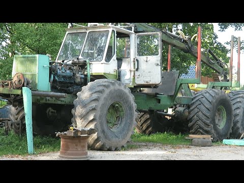 Видео: Т-150 с мостами К-701 ... 6 * 6 перестроиka.