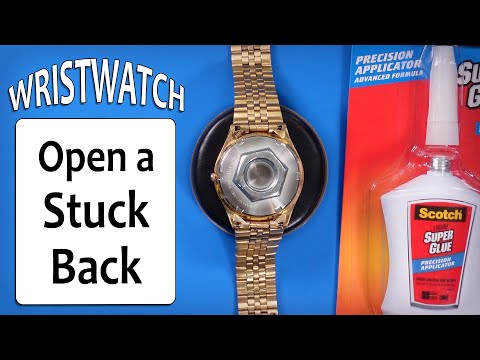 Видео: Открыть застрявшую заднюю крышку часов | + инструменты для ремонта часов для начинающих
