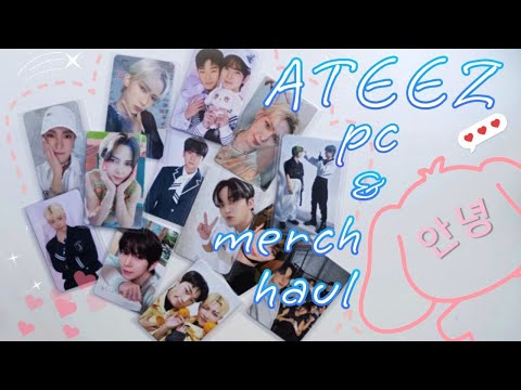 Видео: 🍬 Распаковка ATEEZ: картон & мерч 🍬 Open k-pop mail with me 💌