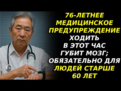 Видео: ГУЛЯТЬ В ЭТО ВРЕМЯ РАЗРУШАЕТ МОЗГ｜РИСК ДЕМЕНЦИИ И ИНСУЛЬТА ВДВОЕ ВЫШЕ｜ЗДОРОВЬЕ ПОЖИЛЫХ