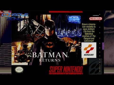 Видео: Batman Returns (Бэтмен Возвращается) - прохождение игры (Super Nintendo)