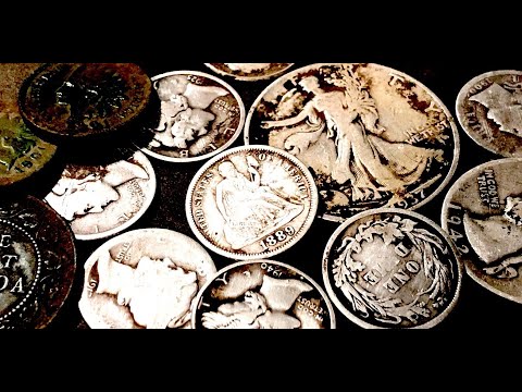 Видео: Металлоискатель: ЗАГРУЖЕННЫЙ ДОМ, который ещё никто не обыскивал! Эпический день старых монет