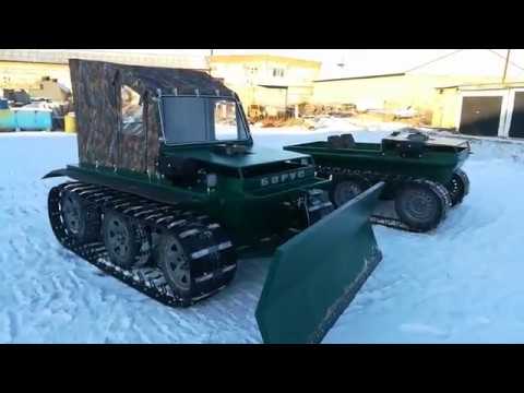 Видео: Борус с навесным оборудованием.