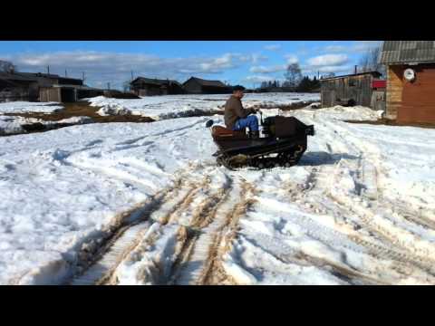 Видео: Снегоход последнее испытание