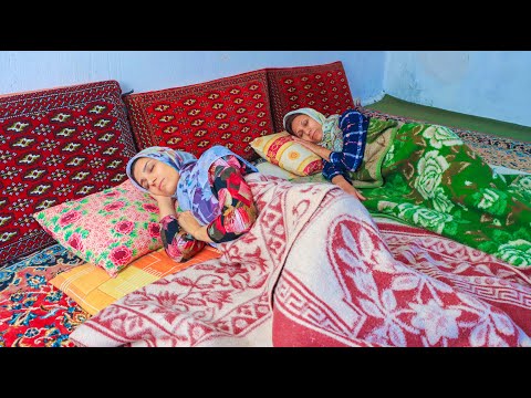 Видео: Распорядок дня с утра до вечера _ Деревенская жизнь в горах Ирана