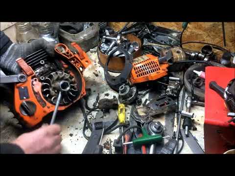 Видео: Хускварна 440-Бензопила  списанная в удачное время суток!)))