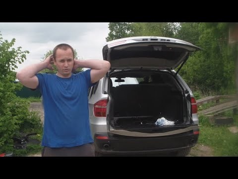 Видео: Вода в багажнике БМВ х5 е70. Причины что откуда
