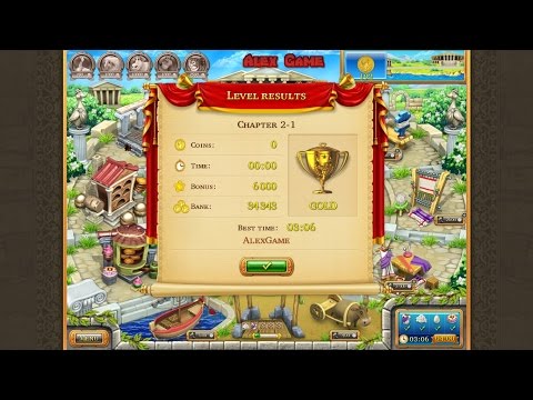 Видео: Farm Frenzy Ancient Rome Chapter 2-1 only GOLD Веселая ферма Древний Рим Глава 2-1 Золото