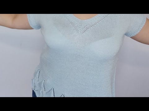 Видео: Летний топ из хлопка